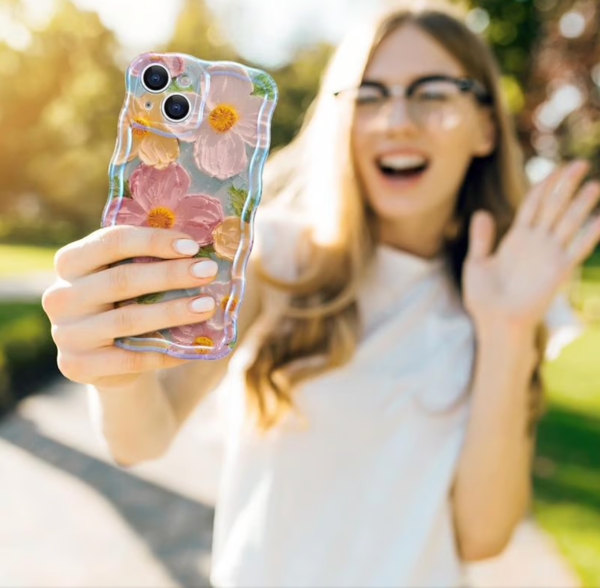 🌸Colorful Retro Oil Painting Print Phone Case